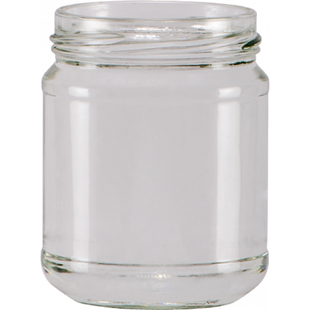 Vaso vetro ml 106 "alto" (gr 125 di miele) bocca 48, conf. 42