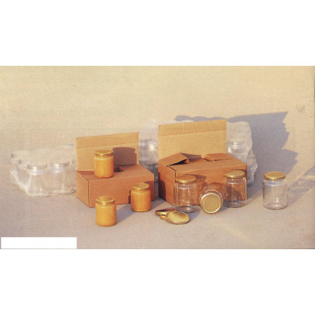 Cardboard box for six 500 g jars with partitions Best Price