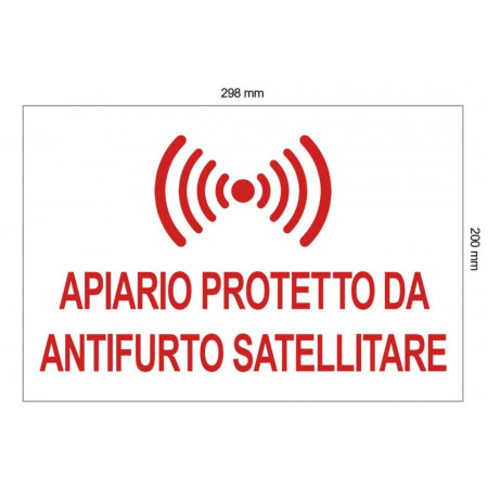 Satellite anti-theft sign Best Price, shop, shopping