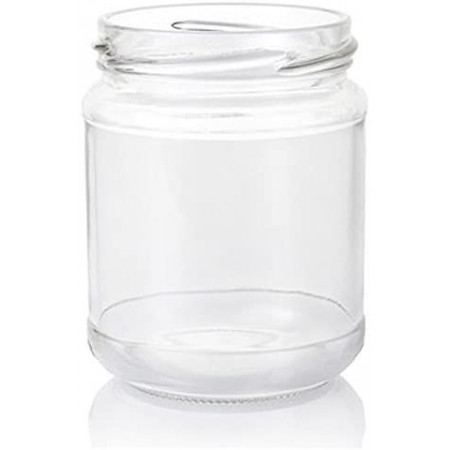 Glass honey jar, 250 g (212 ml - 28 pieces) with diam. 63 cap