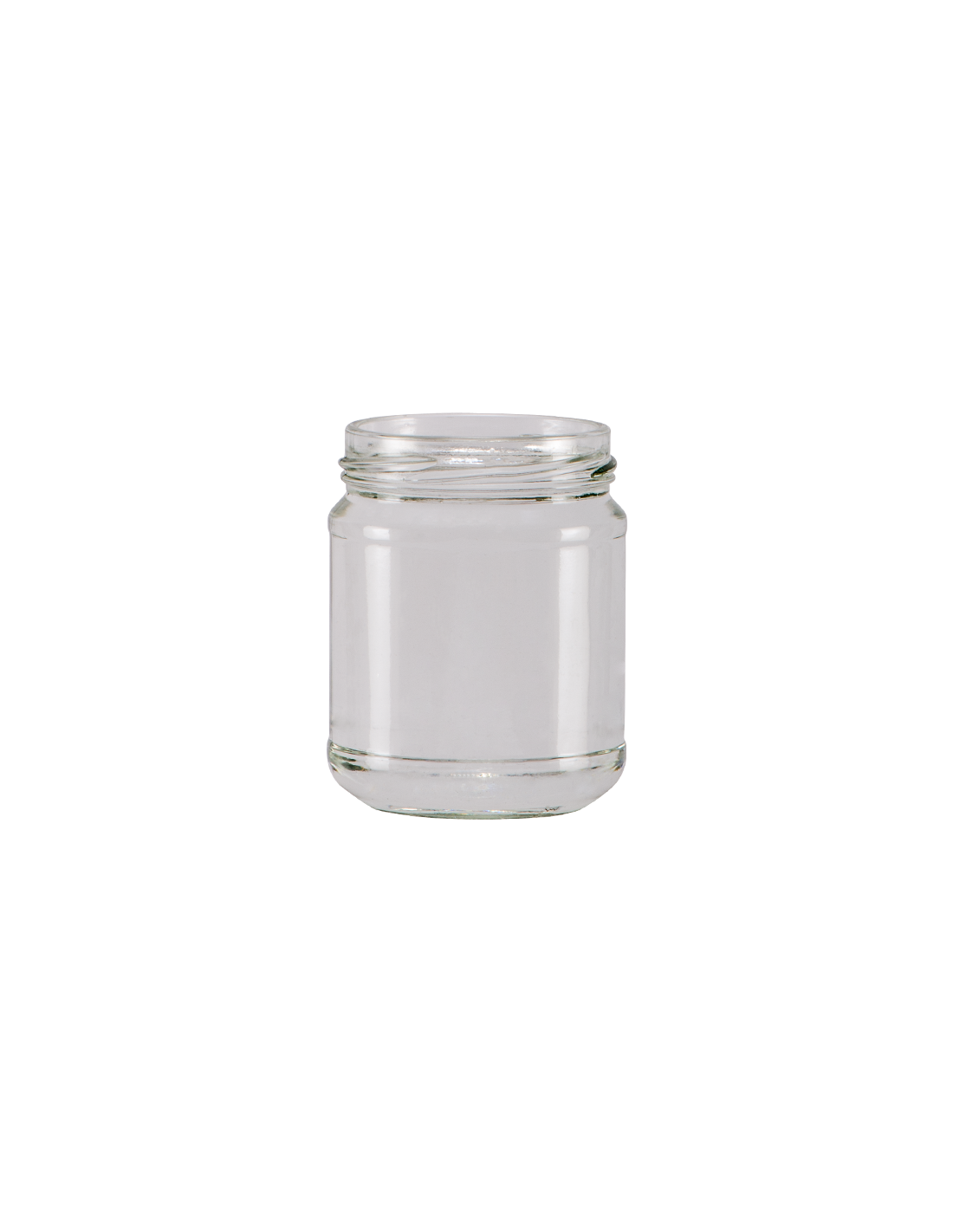 Vaso in vetro gr 250 (212 ml - confezione da 28 pezzi) con capsula