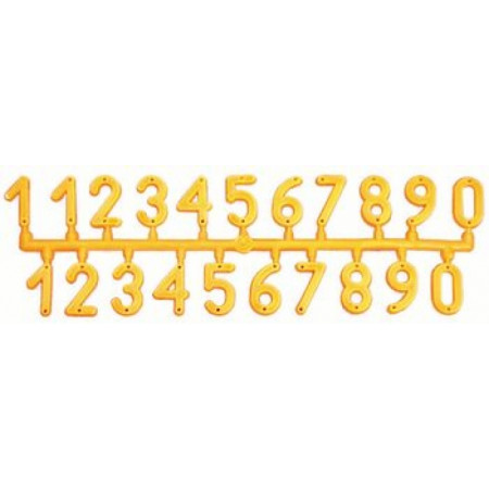 Plastic numbers, 15/21 series Best Price, shop, shopping
