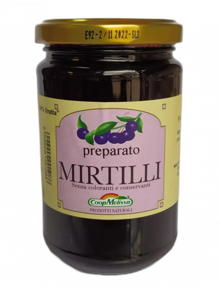 MIRTILLO (Preparato-Composta-Confettura senza zucchero