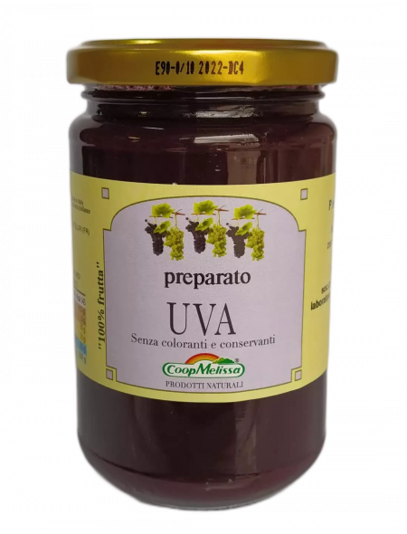 UVA 100% frutta (Preparato-Composta senza zucchero aggiunto)
