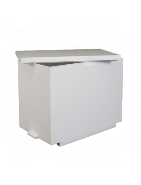 Swarm hive for 6 honeycombs "Curta" polystyrene