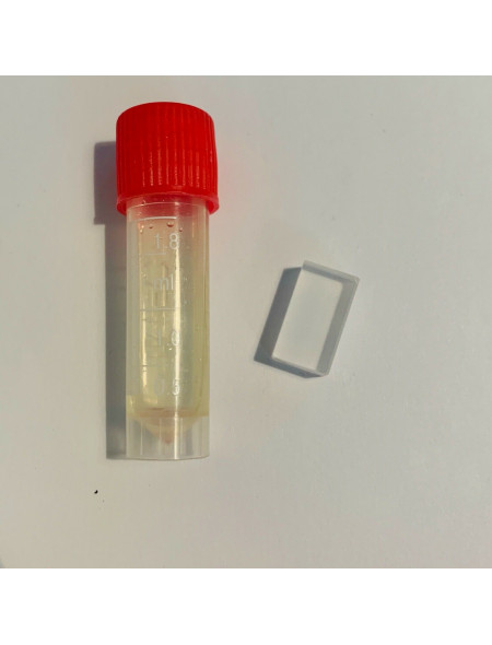 Refractometer calibration kit - Dioptric oil + Prism