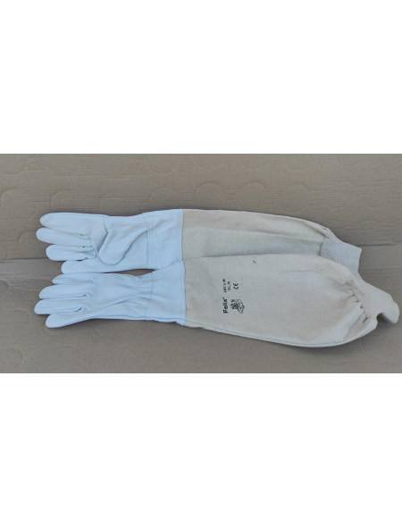 Anti-Stich-Handschuhe für die Imkerei, „Felix“, aus WEISSEM
