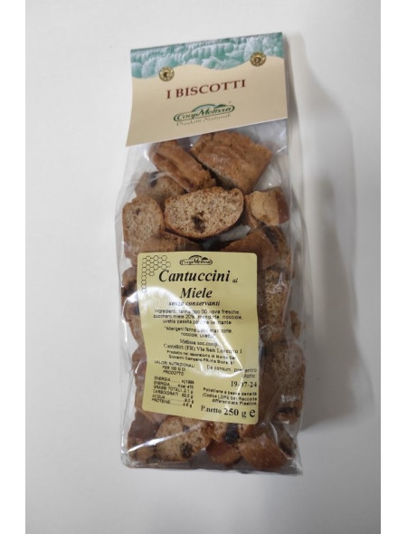 Honey Cantuccini biscuits 350 g