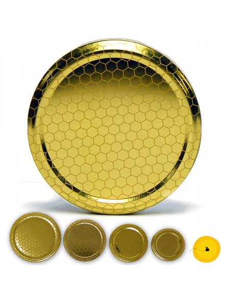 Cap diam. 63 for honey jar of gr. 250, or jar cc 314 (pack of 100)