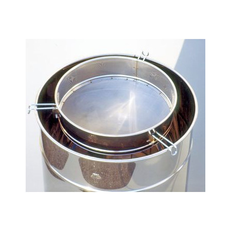 Honey strainer, large, stainless steel (200-400-1000 kg tanks)