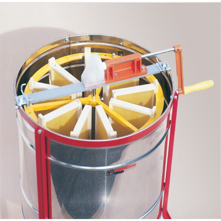 Radial manual honey extractor "Orange", plastic cage, 9 D.B.